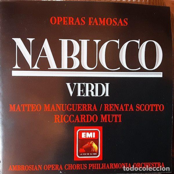 CDs de m&uacute;sica: Giuseppe Verdi, Riccardo Muti, John McCarthy &ndash; Nabucco (CD, La Voz De Su Amo 12 07 2)