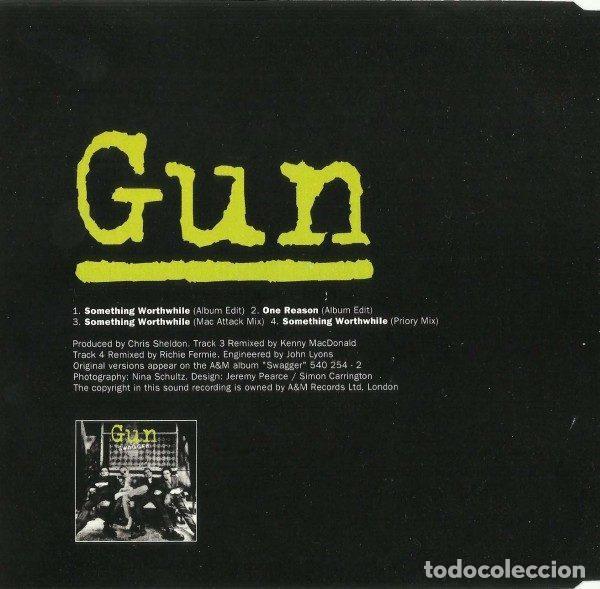 CDs de m&uacute;sica: Gun &ndash; Something Worthwhile (CD, A&M Records 581 043-2) - Foto 5