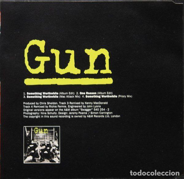 CDs de m&uacute;sica: Gun &ndash; Something Worthwhile (CD, A&M Records 581 043-2) - Foto 6
