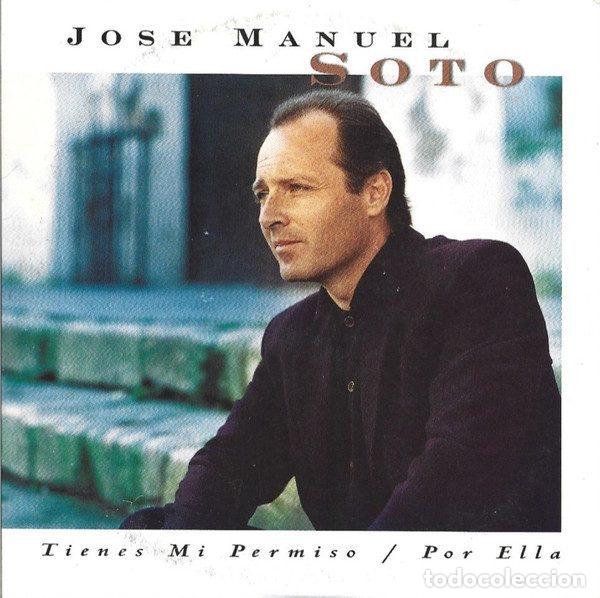 Musik-CDs: Jos&eacute; Manuel Soto &ndash; Tienes Mi Permiso / Por Ella (CD, Epic SAMPCS 5292)