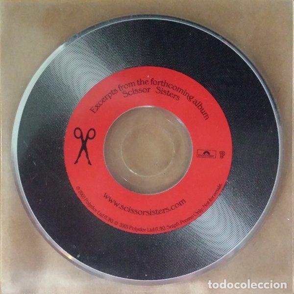 CD di Musica: Scissor Sisters &ndash; Excerpts From The Forthcoming Album Scissor Sisters (CD, Polydor SNIP9)