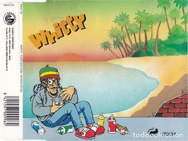 CD di Musica: Whitty &ndash; Fijate Que Plan / Un Rayo De Sol (CD, Blanco Y Negro BNCD 742)