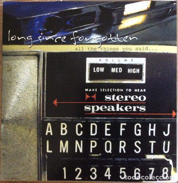 CD di Musica: Long Since Forgotten &ndash; All The Things You Said... (CD, RocketStar Recordings rsr.1005)
