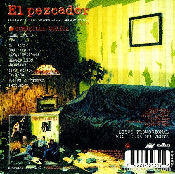 CDs de m&uacute;sica: Guerrilla Gorila &ndash; El Pezcador (CD, Ariola 74321754312) - Foto 2