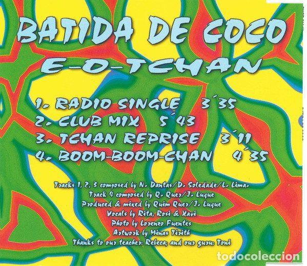 CDs de m&uacute;sica: Batida De Coco &ndash; E-O-Tchan (CD, Blanco Y Negro BNCD 811) - Foto 2