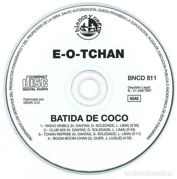 CDs de m&uacute;sica: Batida De Coco &ndash; E-O-Tchan (CD, Blanco Y Negro BNCD 811) - Foto 3
