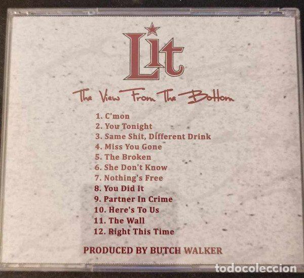 CDs de m&uacute;sica: Lit &ndash; The View From The Bottom (CDr, Megaforce Records none) - Foto 2