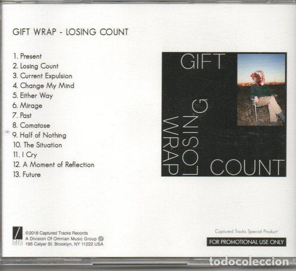 Musik-CDs: Gift Wrap &ndash; Losing Count (CDr, Captured Tracks CTSP-043)