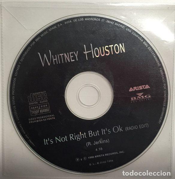 CD di Musica: Whitney Houston &ndash; It's Not Right But It's Okay (Radio Edit) (CD, Arista 74321654892)