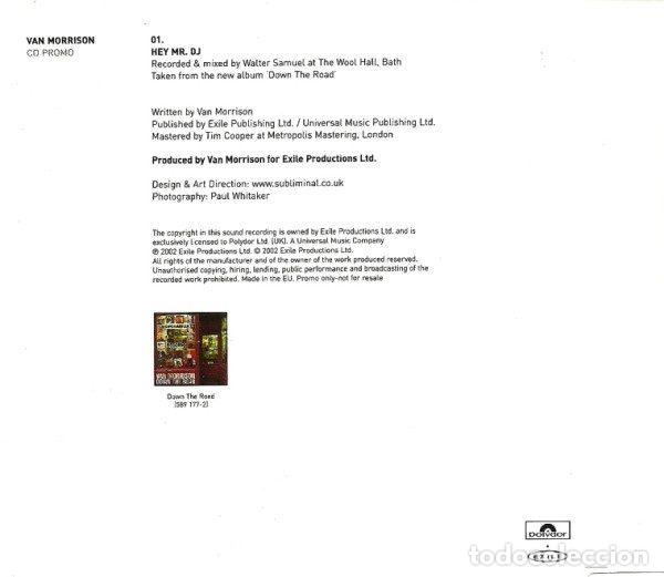 CDs de m&uacute;sica: Van Morrison &ndash; Hey Mr. DJ (CD, Polydor MR DJ1) - Foto 3
