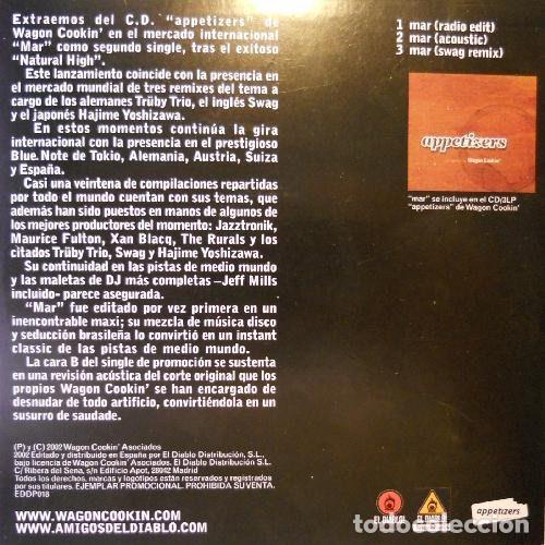 CDs de m&uacute;sica: Wagon Cookin &ndash; Mar (CD, El Diablo! EDDP018) - Foto 2