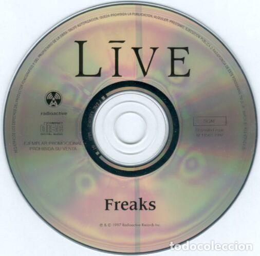 CDs de m&uacute;sica: Live &ndash; Freaks (CD, Radioactive none) - Foto 3