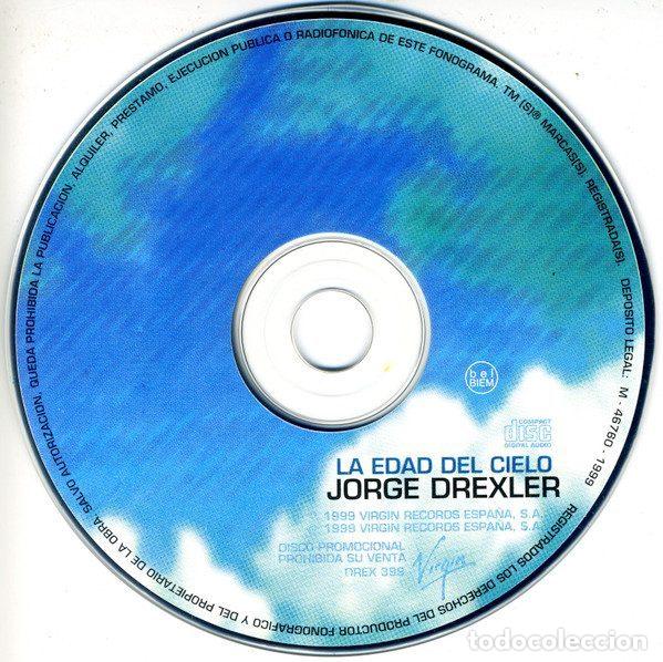 CDs de m&uacute;sica: Jorge Drexler &ndash; La Edad Del Cielo (CD, Virgin DREX 399) - Foto 3