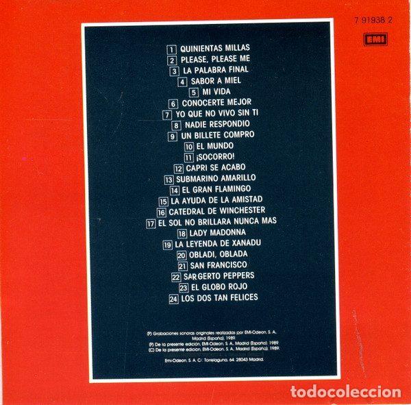 CDs de m&uacute;sica: Los Mustang &ndash; Grandes &Eacute;xitos (CD, EMI 7 91938 2) - Foto 2