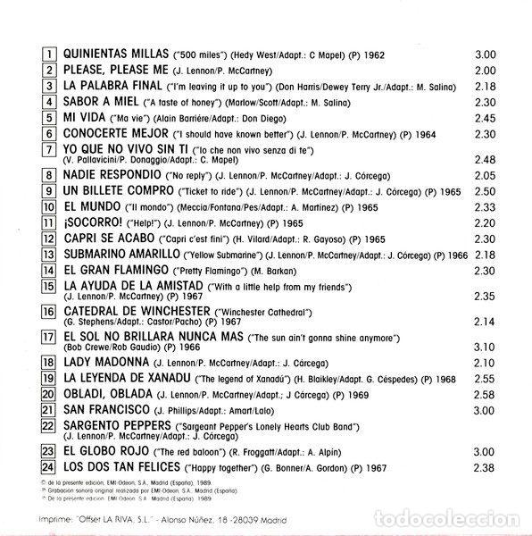CDs de m&uacute;sica: Los Mustang &ndash; Grandes &Eacute;xitos (CD, EMI 7 91938 2) - Foto 6