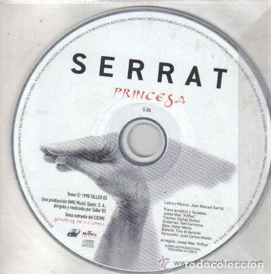 CD de M&uacute;sica: Serrat &ndash; Princesa (CD, Ariola 74321618252)