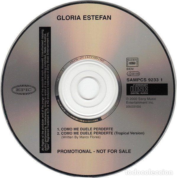 CDs de m&uacute;sica: Gloria Estefan &ndash; Como Me Duele Perderte (CD, Epic SAMPCS 9233) - Foto 3
