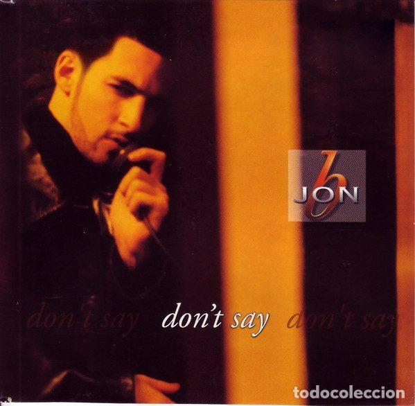 CD de M&uacute;sica: Jon B. &ndash; Don't Say (CD, 550 Music FFM 664848 1)