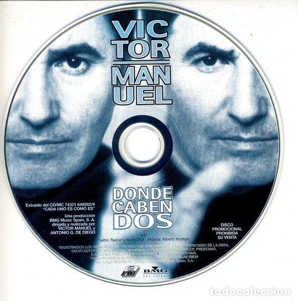 CDs de Musique: V&iacute;ctor Manuel &ndash; Donde Caben Dos (CD, Ariola 74321653612)
