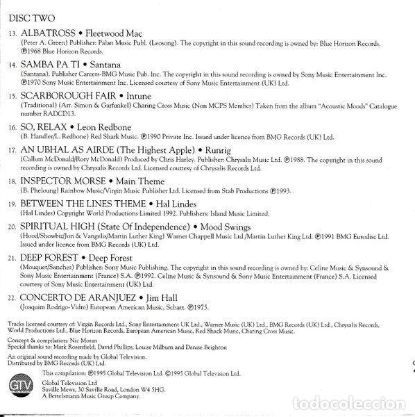 CDs de m&uacute;sica: Various &ndash; Themes & Dreams (CD, Global Television RADCD11) - Foto 6