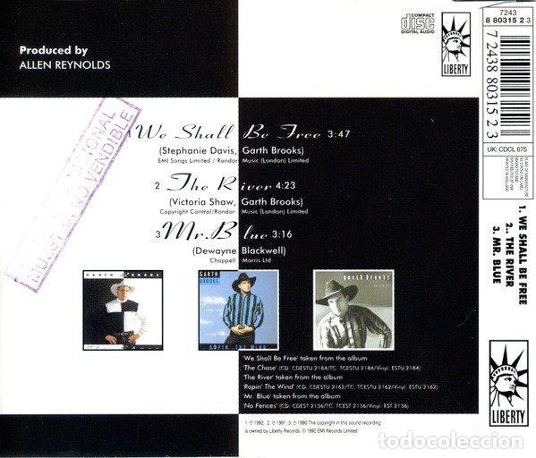 CDs de m&uacute;sica: Garth Brooks &ndash; We Shall Be Free (CD, Liberty CDCL 675) - Foto 2