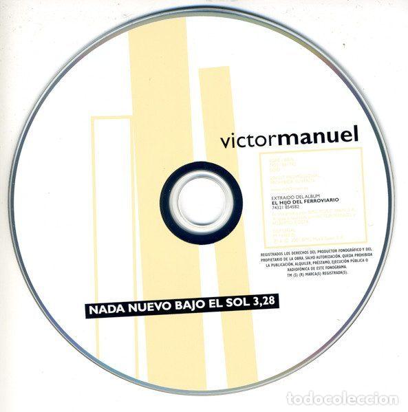 Musik-CDs: V&iacute;ctor Manuel &ndash; Nada Nuevo Bajo El Sol (CD, Ariola 74321861742)