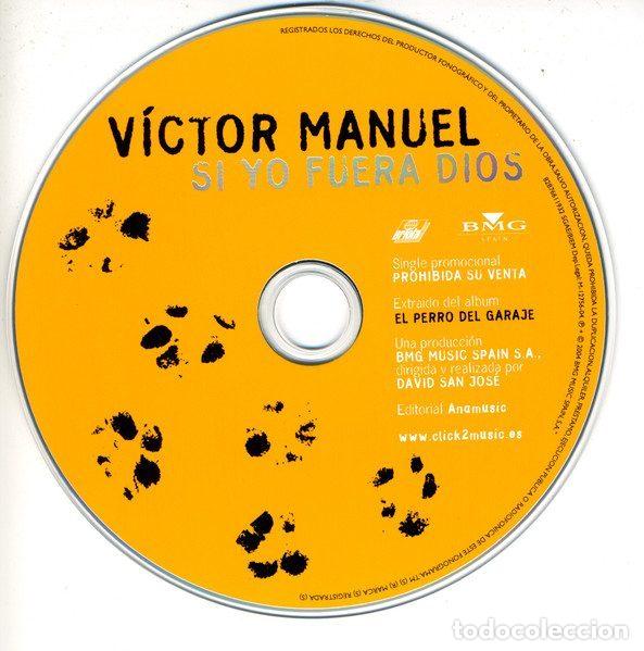 Musik-CDs: V&iacute;ctor Manuel &ndash; Si Yo Fuera Dios (CD, Ariola 82876611932)
