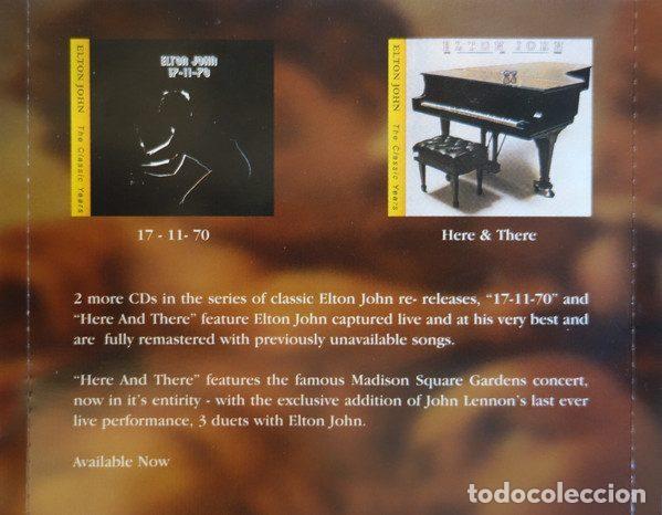 CDs de m&uacute;sica: Elton John &ndash; Blessed (CD, The Rocket Record Company EJSDD 38) - Foto 3