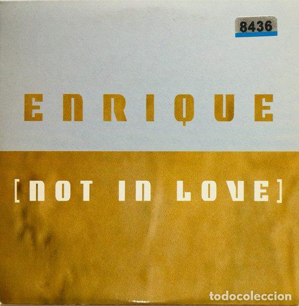 CD de M&uacute;sica: Enrique &ndash; Not In Love (CD, Interscope Records ENRIQUECDP8)