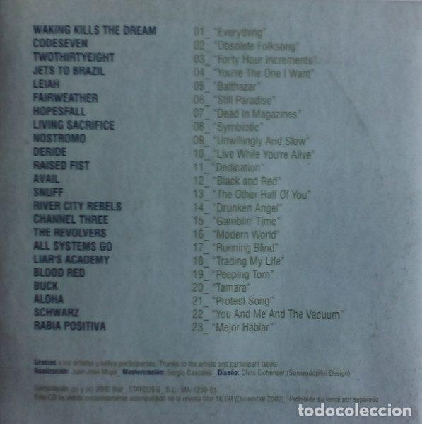 CDs de m&uacute;sica: Various &ndash; Staf Dieciseis (CD, Staf STAFCD5.0) - Foto 2
