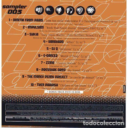 CDs de m&uacute;sica: Various &ndash; Sampler 003 (CD, Trax TRAX003) - Foto 2