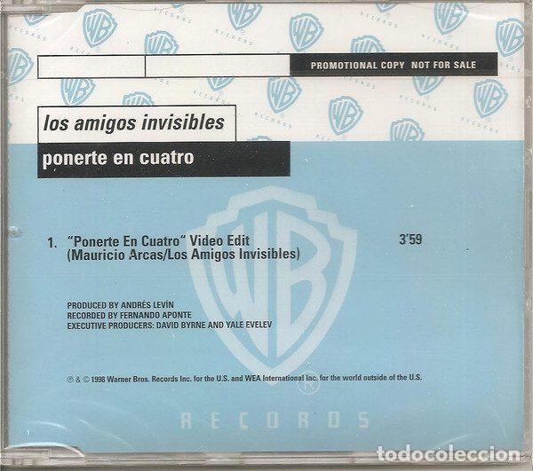 Musik-CDs: Los Amigos Invisibles &ndash; Ponerte En Cuatro (CD, Warner Bros. Records PR01228)