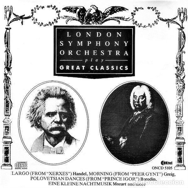 Music CDs: London Symphony Orchestra &ndash; London Symphony Orchestra Play Great Classics (CD, K-Tel ONCD 5105)