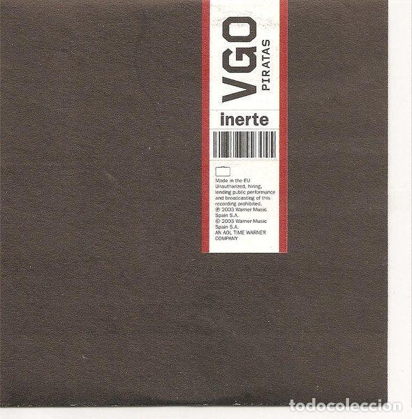 CD de M&uacute;sica: Los Piratas &ndash; Inerte (CD, WEA SP 225W)