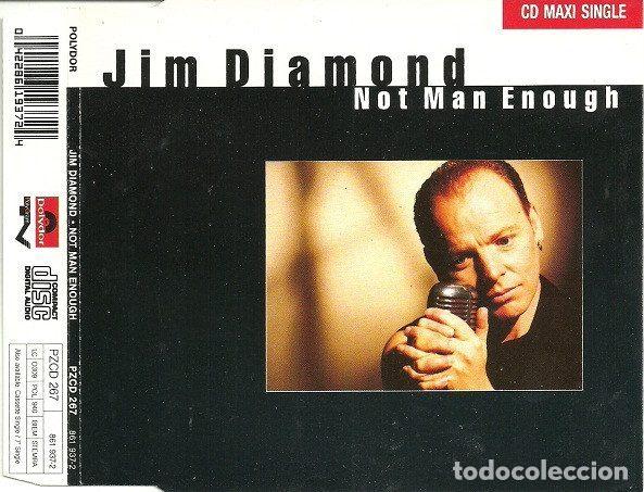 CDs de Musique: Jim Diamond &ndash; Not Man Enough (CD, Polydor 861 937-2)