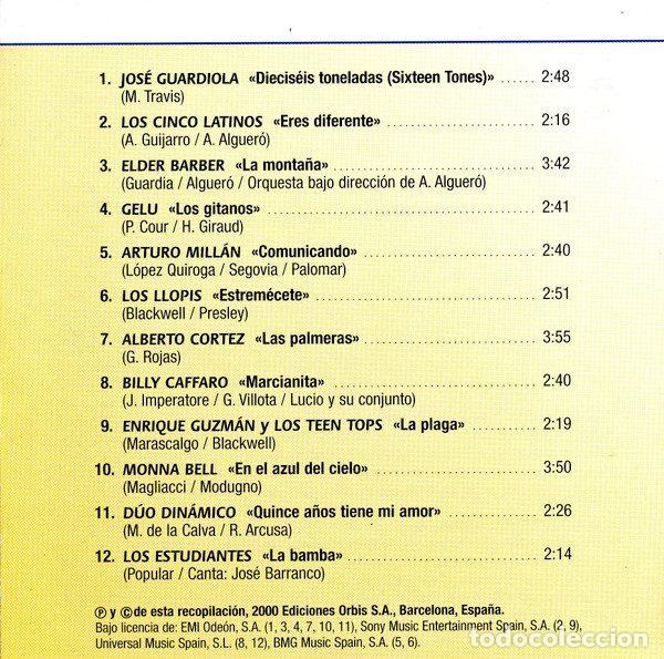 CDs de m&uacute;sica: Various &ndash; Pop Espa&ntilde;ol 60 (CD, Orbis POP-41) - Foto 2