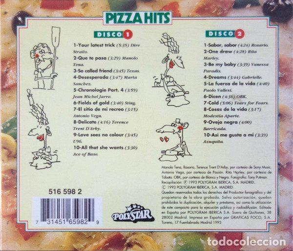 CDs de m&uacute;sica: Various &ndash; Pizza Hits (Los 20 &Eacute;xitos Que M&aacute;s Te Gustan) (CD, Polystar 516 598 2) - Foto 2