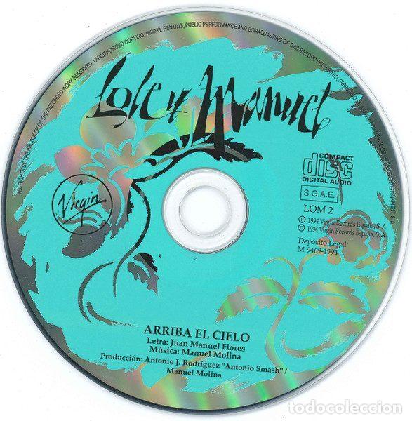 CDs de m&uacute;sica: Lole Y Manuel &ndash; Arriba El Cielo (CD, Virgin LOM2) - Foto 3