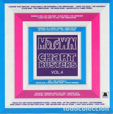 CD de M&uacute;sica: Various &ndash; Motown Chartbusters Vol. 4 (CD, Spectrum Music 554 1472)