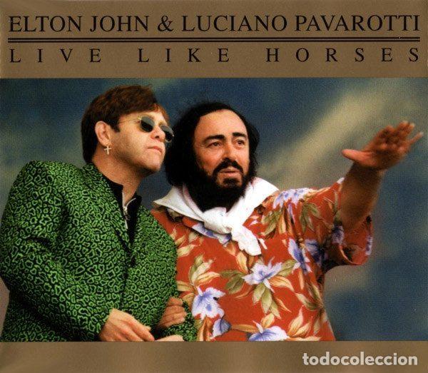 Musik-CDs: Elton John & Luciano Pavarotti &ndash; Live Like Horses (CD, The Rocket Record Company LLHCD1)