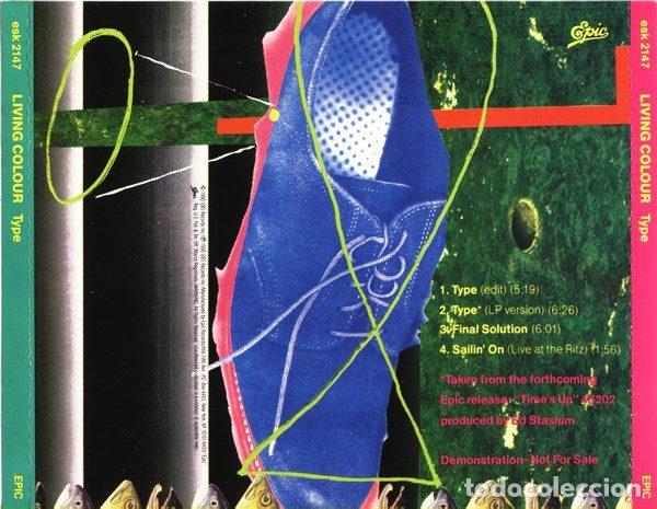 CDs de m&uacute;sica: Living Colour &ndash; Type (CD, Epic esk 2147) - Foto 2
