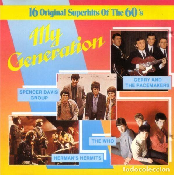 CDs de Musique: Various &ndash; My Generation (16 Original Superhits Of The 60's) (CD, Duchesse CD 352007)
