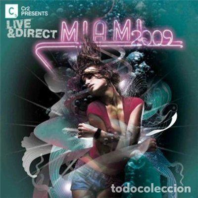 CDs de m&uacute;sica: Various &ndash; Live & Direct Miami 2009 (CD, Cr2 Records CDC2LD008) - Foto 1