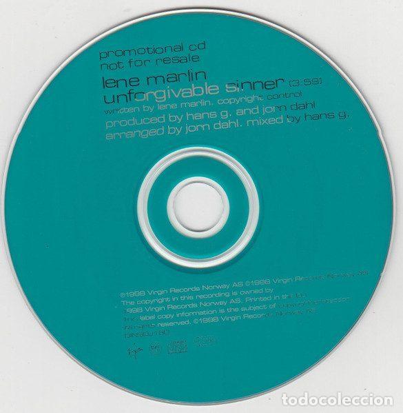 CDs de m&uacute;sica: Lene Marlin &ndash; Unforgivable Sinner (CD, Virgin DINSDJ180) - Foto 3