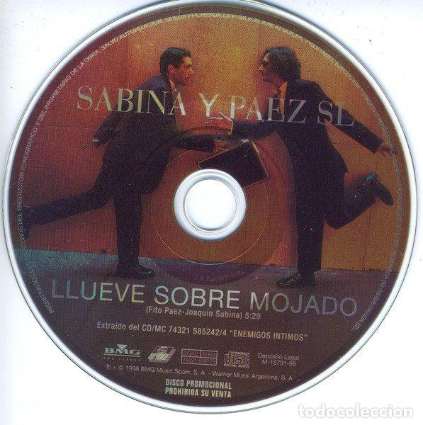 Musik-CDs: Joaqu&iacute;n Sabina, Fito P&aacute;ez &ndash; Llueve Sobre Mojado (CD, BMG Espa&ntilde;a 74321 586172)