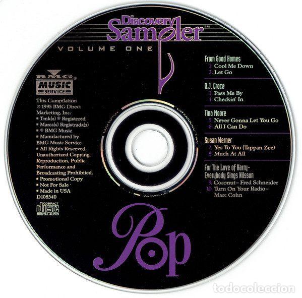 CDs de m&uacute;sica: Various &ndash; Discovery Sampler (Pop) (CD, BMG Music Service D108540) - Foto 3