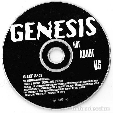 CDs de m&uacute;sica: Genesis &ndash; Not About Us (CD, Virgin GENDDJ15) - Foto 3