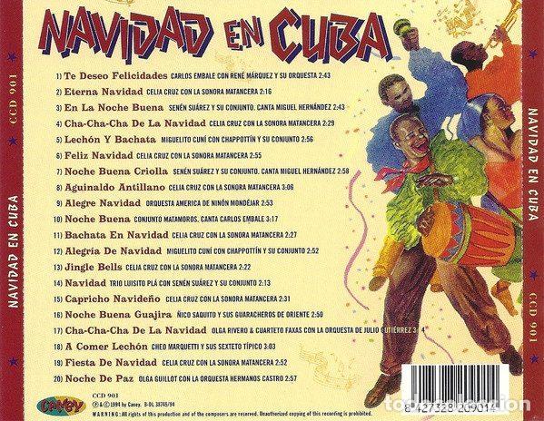 CDs de m&uacute;sica: Various &ndash; Navidad En Cuba (CD, Caney CCD 901) - Foto 2