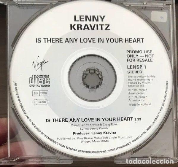 CDs de m&uacute;sica: Lenny Kravitz &ndash; Is There Any Love In Your Heart (CD, Virgin LENSP 1)
