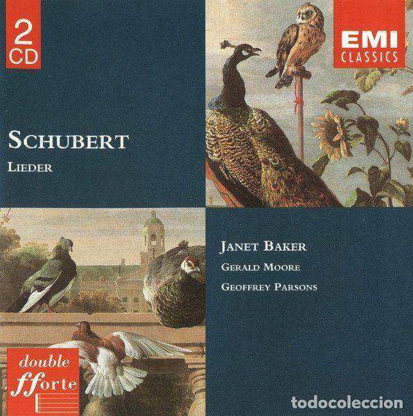 Musik-CDs: Franz Schubert, Janet Baker, Gerald Moore, Geoffrey Parsons &ndash; Lieder (CD, EMI Classics 7243 5...